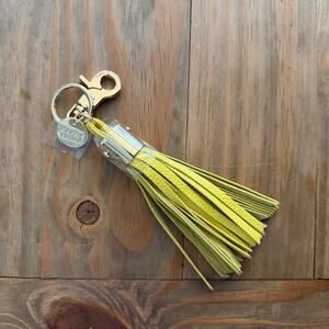 See by Chloe Vicky Leather Tassel Keyring Keychain